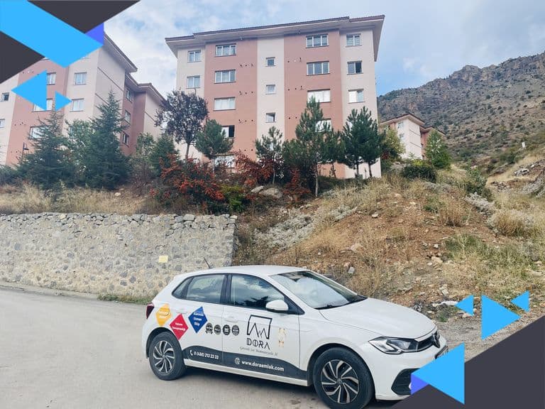 DORA'DAN GELECEĞE YATIRIM, BUGÜNE KONFOR SATILIK 2+1 DAİRE