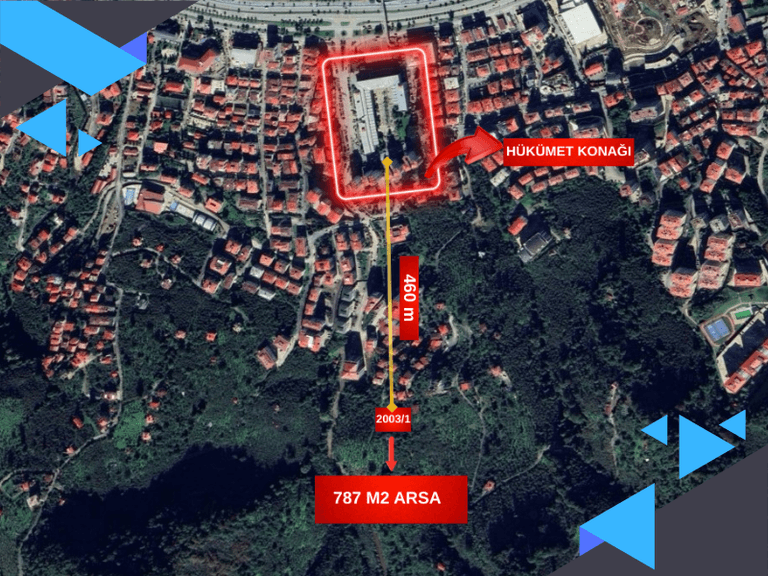 GİRESUN MERKEZDE PRESTİJLİ KONUM: 787 m2 KONUT İMARLI ARSA!