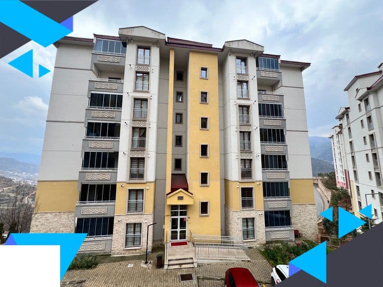 EŞSİZ ŞEHİR VE DOĞA MANZARASI ÖN SIRADA 1+1 SATILIK DAİRE