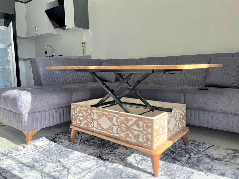 DORA - YENİKENTTE FULL EŞYALI ARA KAT 1+1 SIFIR DAİRE