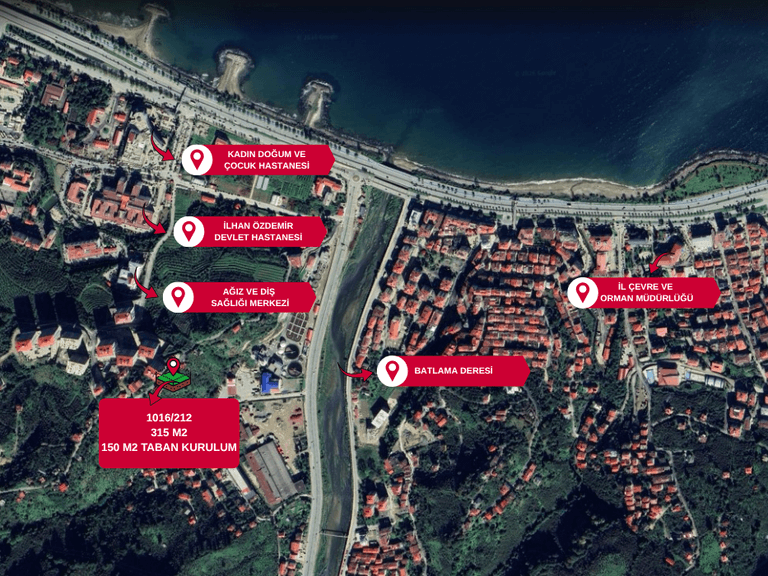 DORA GÜVENCESİYLE TEYYAREDÜZÜ MAHALLESİNDE 315 m² SATILIK ARSA!