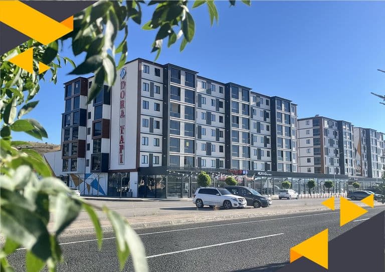 DORA - VİZYON REZİDANS | EMSALSİZ SIFIR EŞYALI 1+1 KİRALIK DAİRE