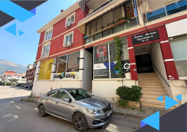 GEMLİK'DE 2 KATLI ÇİFT CEPHELİ DÜKKAN