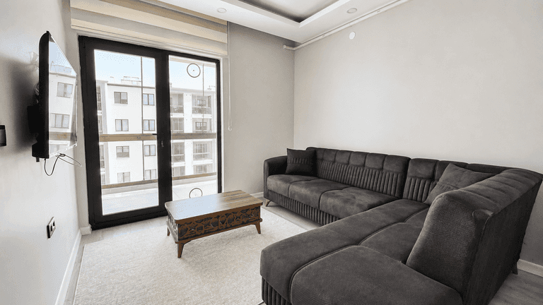 DORA - ARA KAT, FULL SIFIR EŞYALI | FIRSAT 1+1 KİRALIK DAİRE