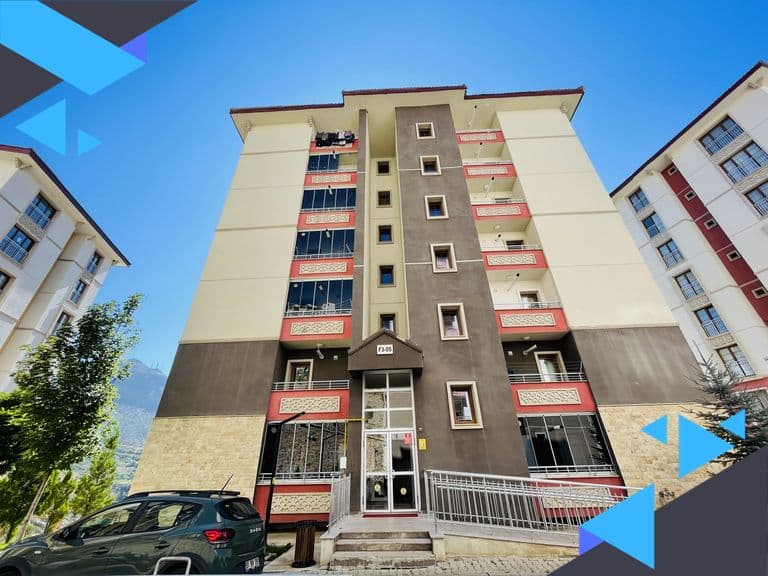 DORA'DAN ŞEHİR MANZARALI SAKİN KONUMDA SATILIK 2+1 DAİRE