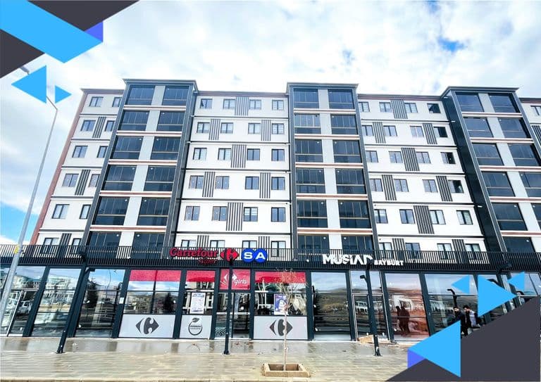 DORA - YENİKENTTE FULL EŞYALI ARA KAT 1+1 SIFIR DAİRE