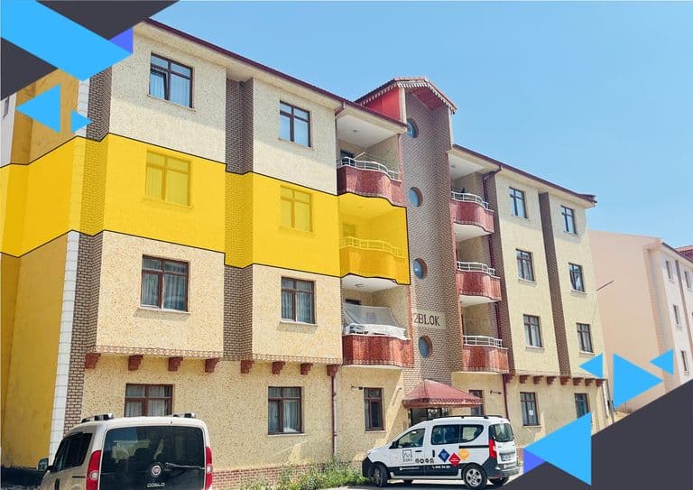 DORA - ŞEHİR HASTANESİ KARŞISINDA, MERKEZE YAKIN 3+1 SATILIK DAİRE