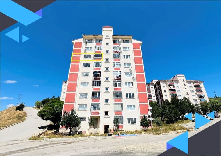 ÖĞRETMEN TOKİDE ARA KAT, GÜNEY CEPHE SATILIK 2+1 DAİRE