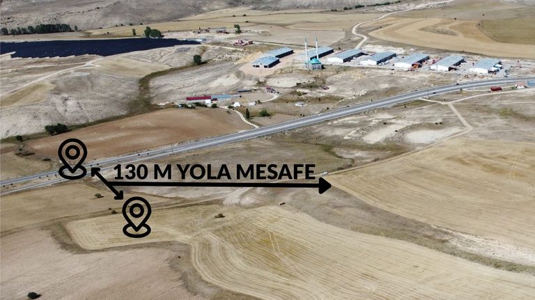 DORA - İMARA SINIR NOKTADA 55 DÖNÜM ARAZİ