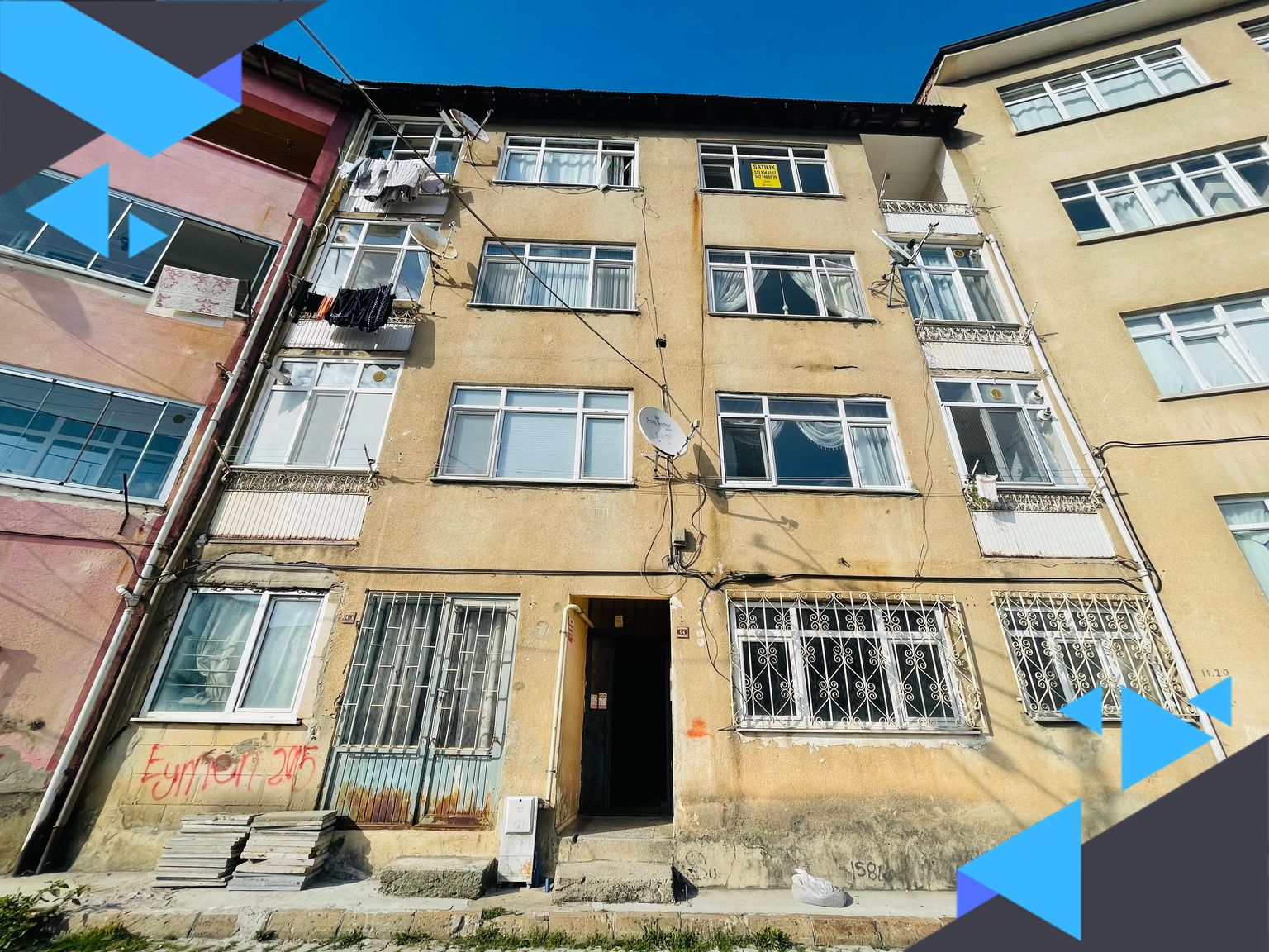 DORA'DAN MERKEZİ, GÜNLÜK İHTİYAÇLARIN YILDIZI SATILIK 2+1 DAİRE