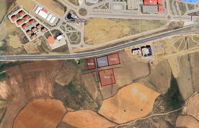 DORA - ANA YOLA CEPHE, 3.650 M² KÖŞE PARSEL KAT KARŞILIĞI ARSA