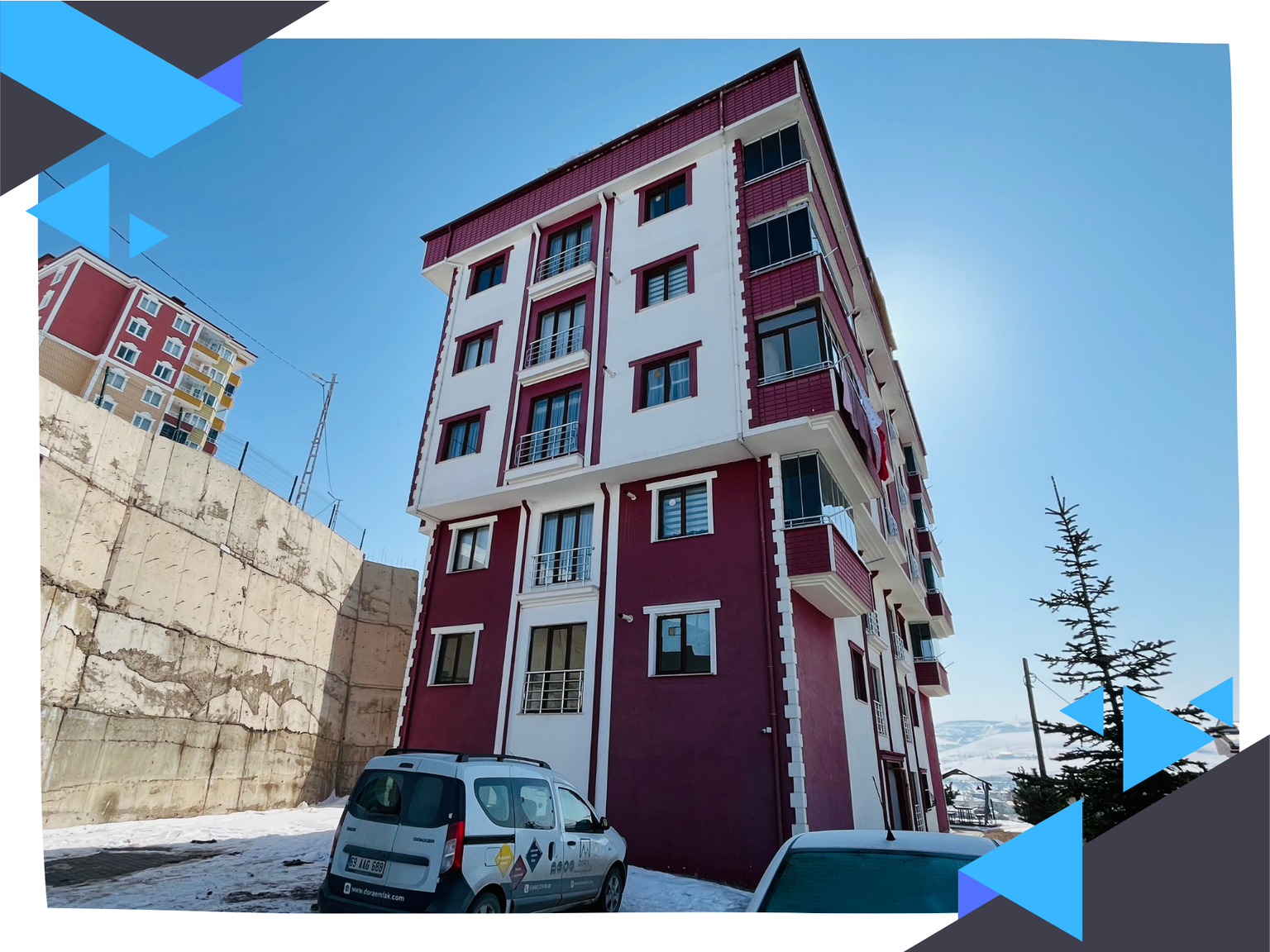 DORA - ÖNÜ TAMAMEN AÇIK ŞEHİR MANZARALI LÜKS 2+1 DAİRE