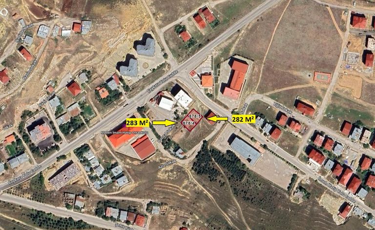 KALEARDI BÖLGESİNDE 566 M² SATILIK 3.5 KAT İMARLI 2 AYRI ARSA