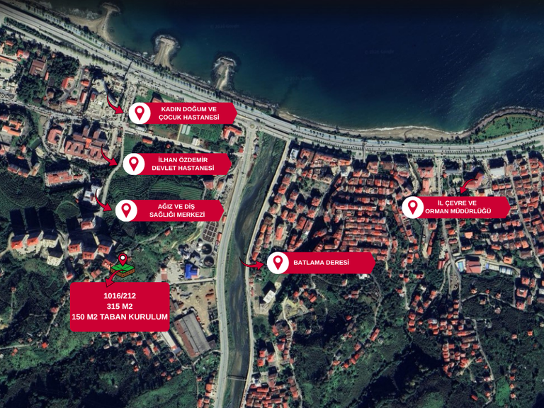 DORA GÜVENCESİYLE TEYYAREDÜZÜ MAHALLESİNDE 315 m² SATILIK ARSA!