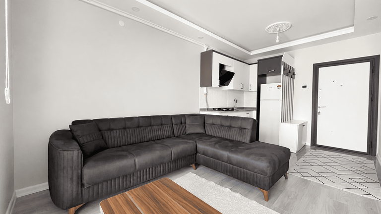 DORA - ARA KAT, FULL SIFIR EŞYALI | FIRSAT 1+1 KİRALIK DAİRE
