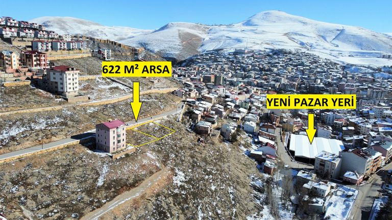 DORA - TUZCUZADE MAHALLESİNDE 622 M² SATILIK İKİ AYRI ARSA
