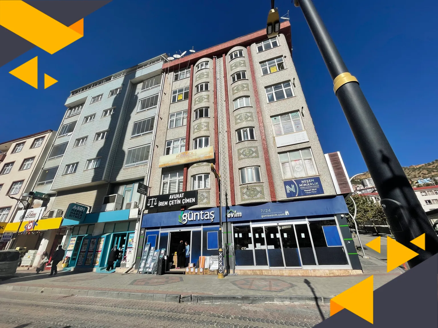 DORADAN MEREKZİ KONUMDA KİRALIK BÜRO / DÜKKAN