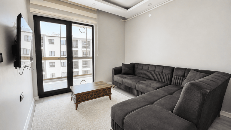 DORA - ARA KAT, FULL SIFIR EŞYALI | FIRSAT 1+1 KİRALIK DAİRE