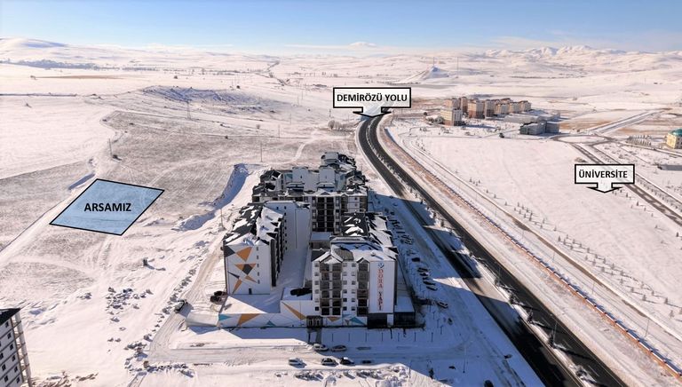DORA - YENİ KENTTE TİCARİ + KONUT İMARLI 2062 M² SATILIK ARSA