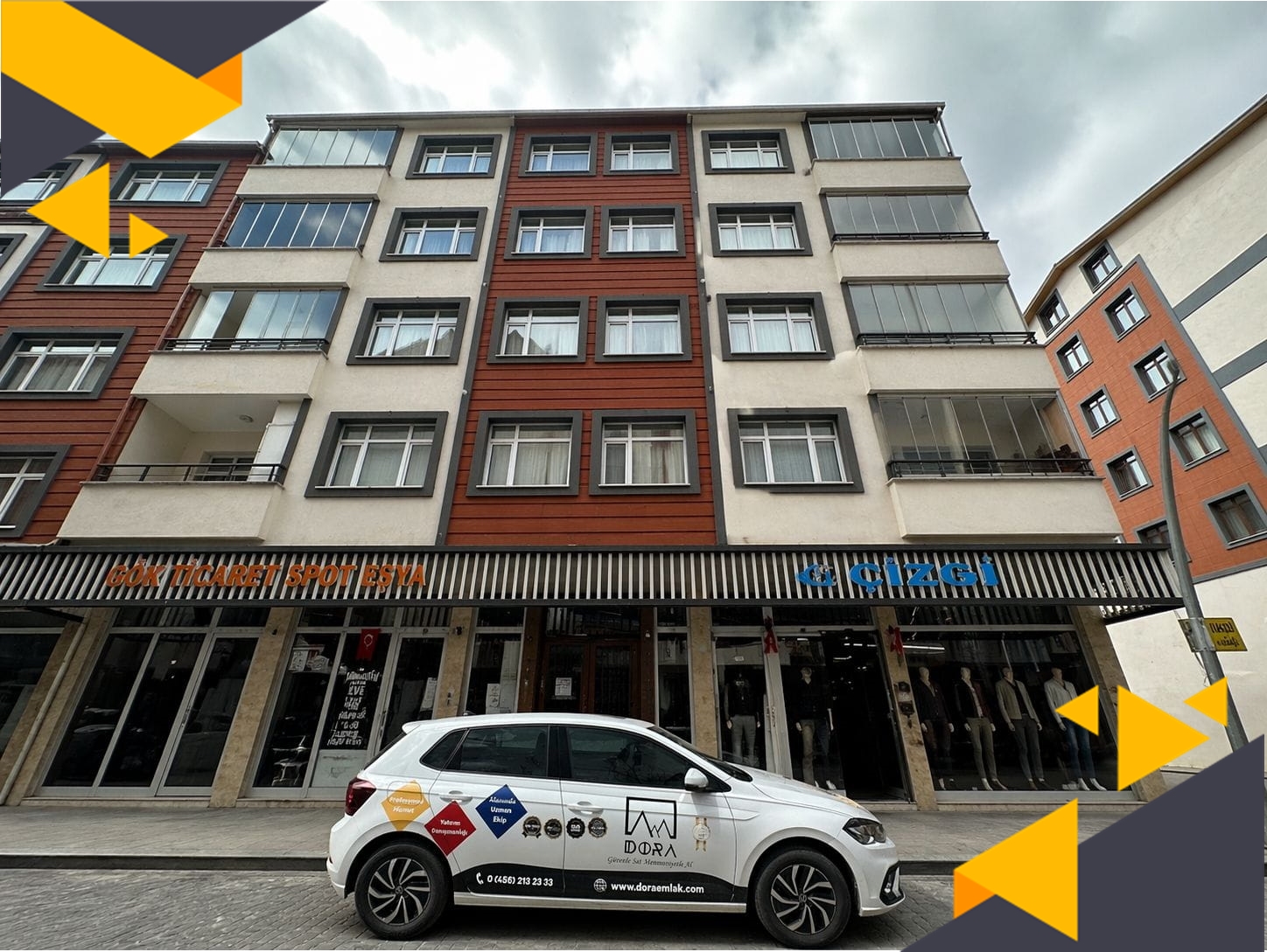 ÇARŞI MERKEZİNDE FERAH, ULAŞIMI KOLAY, PRESTİJLİ 3+1 KİRALIK DAİRE