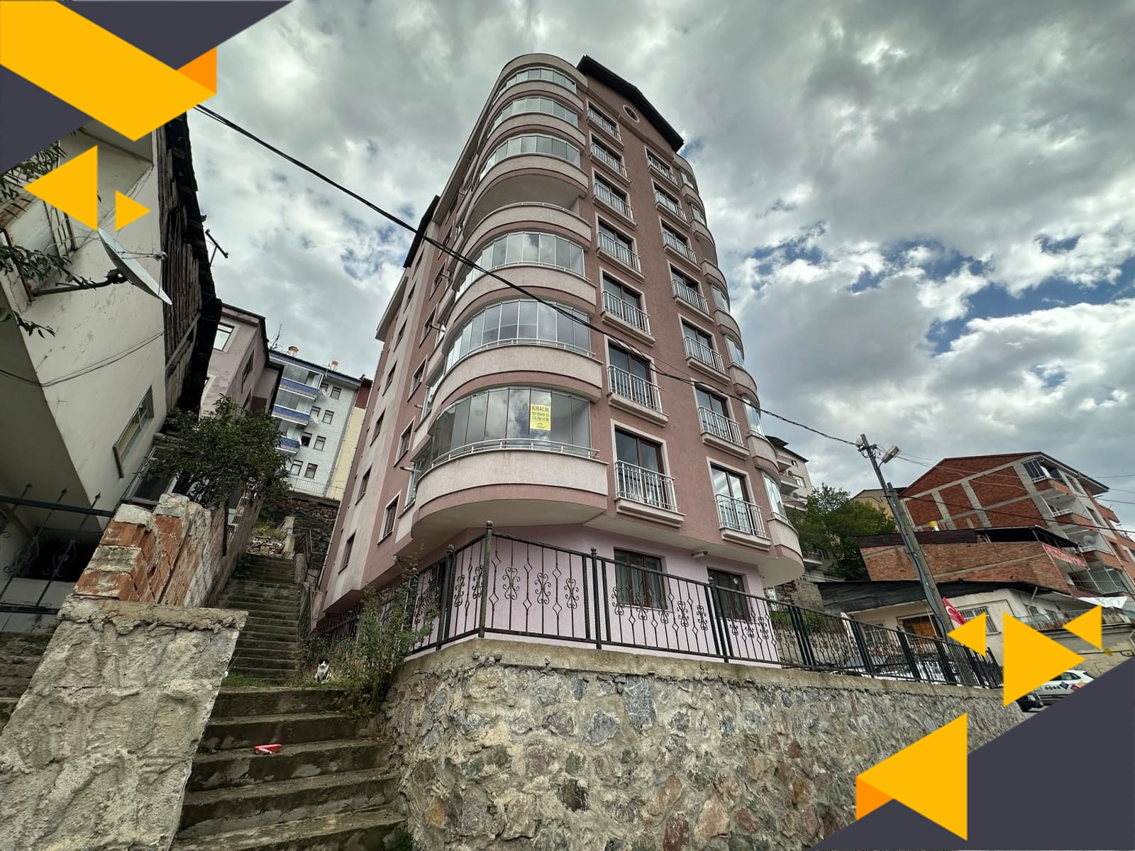 DORA'DAN IŞIKTEPE APARTMANINDA ENFES MANZARALI 3+1 KİRALIK DAİRE