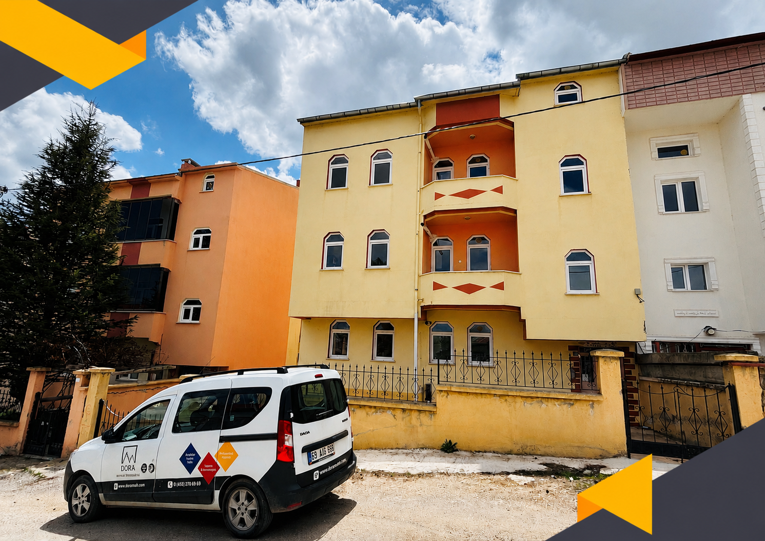 DORA - ESENTEPE MAHALLESİ 3+1 AİLE APARTMANI 