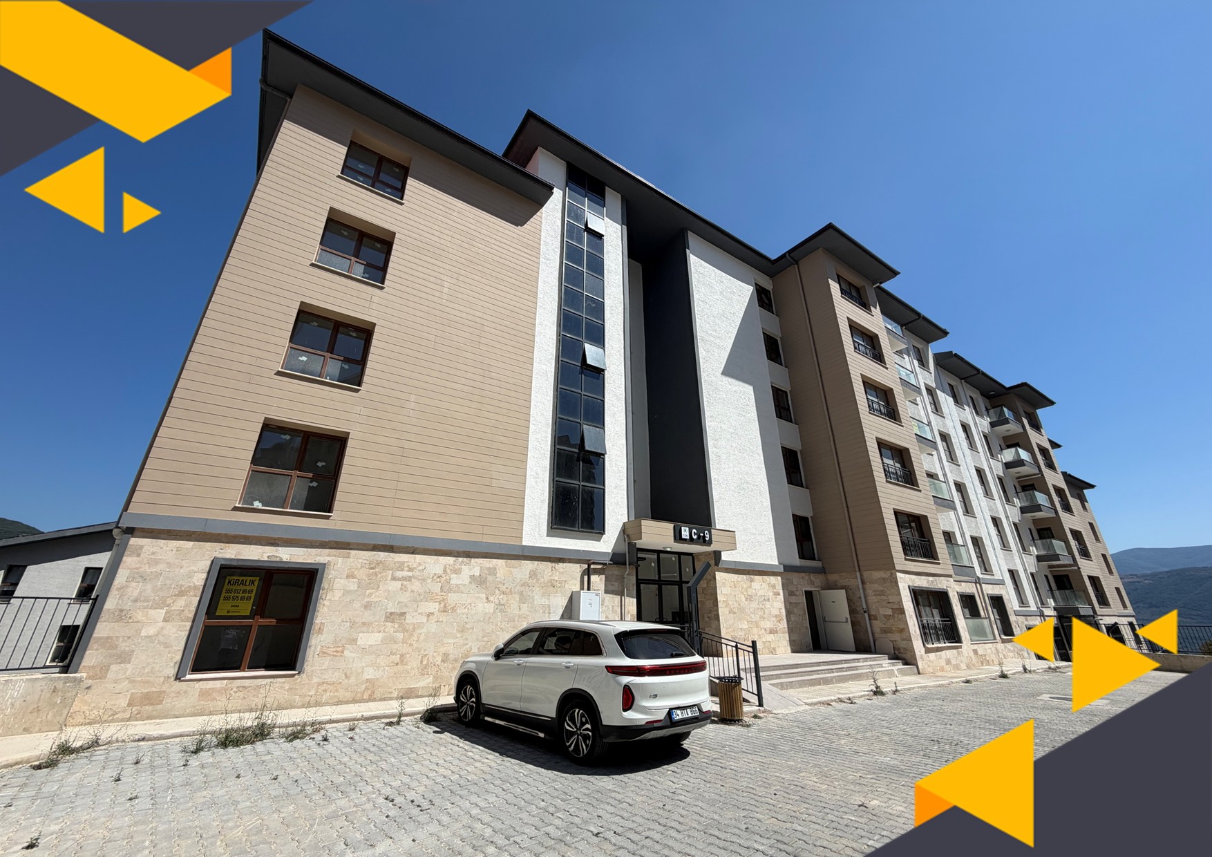 CİHATLI TOKİDE YENİ YERLEŞİM BÖLGESİNDE | 2+1 YÜKSEK GİRİŞ