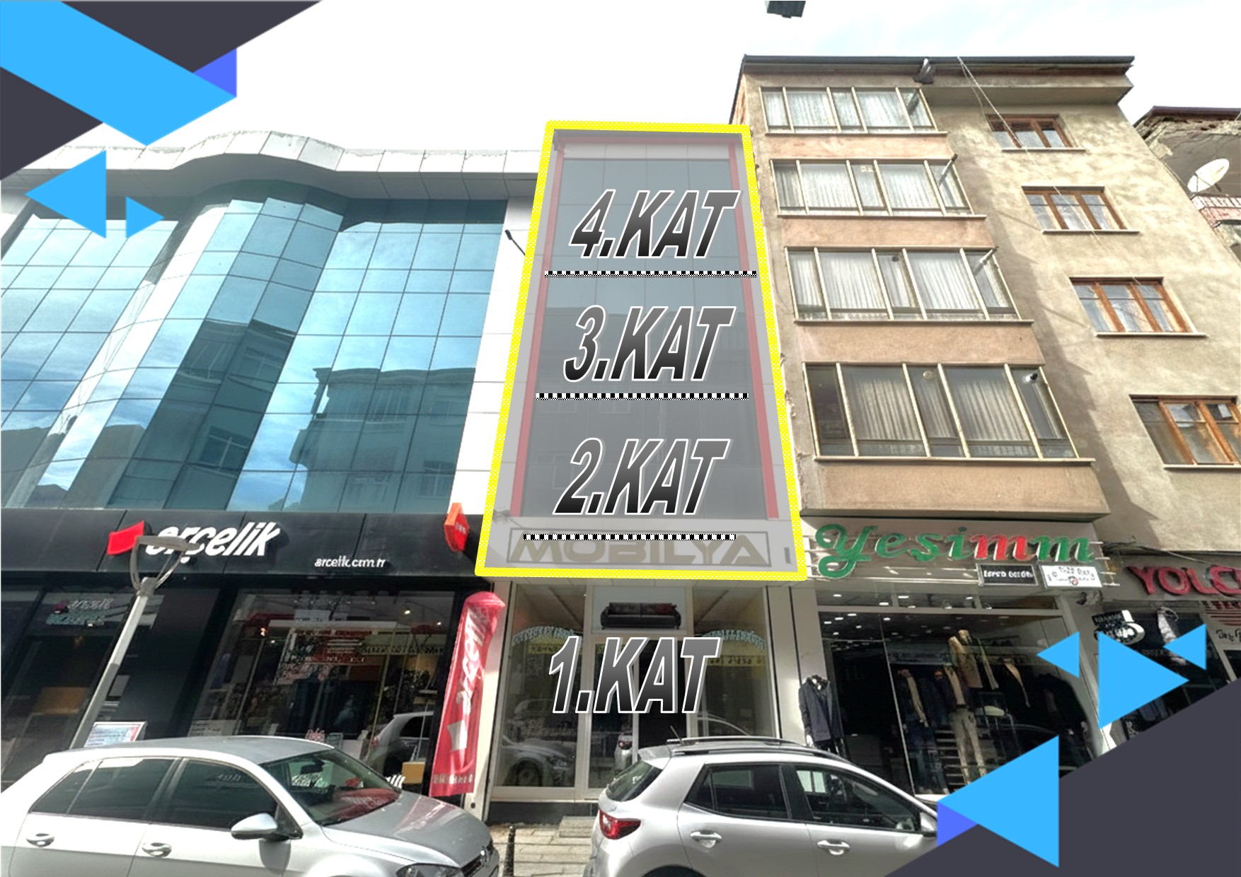 ŞEHİR MERKEZİNDE İŞLEK LOKASYONDA SATILIK İŞ MERKEZİ