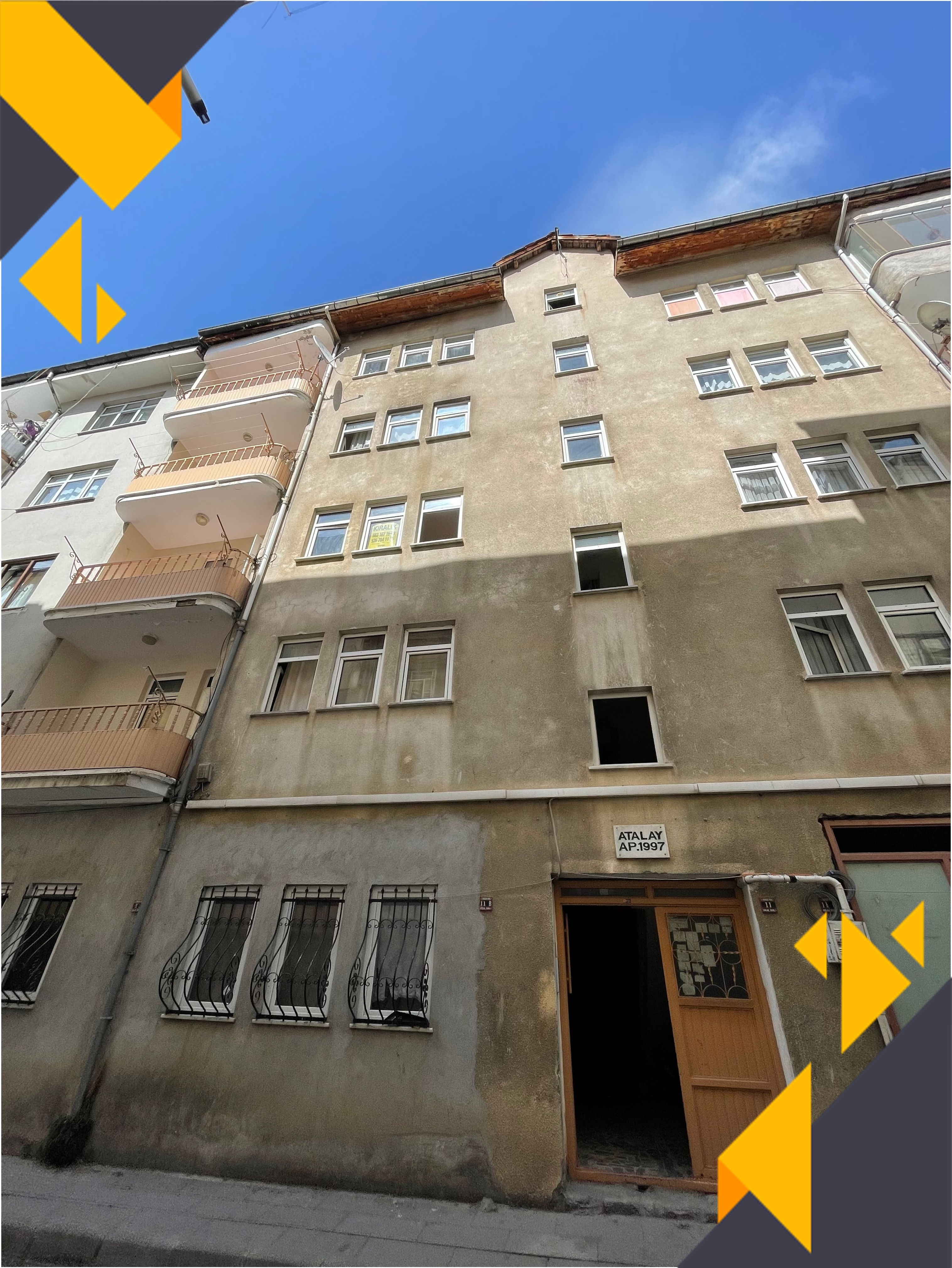 DORADAN MERKEZİ KONUMDA LİSELERE YAKIN 3+1 KİRALIK DAİRE