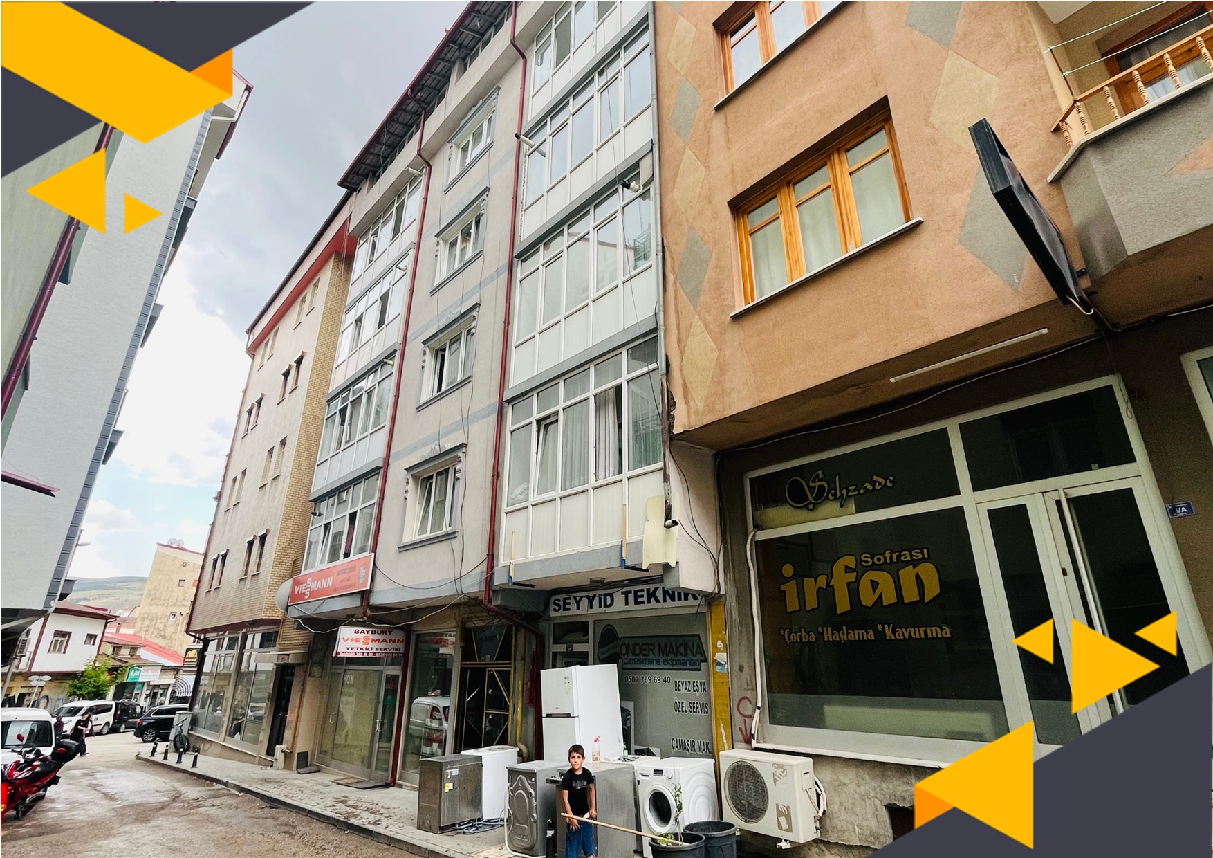 ŞEHRİN KALBİNDE! SAAT KULESİNE 1 DAKİKALIK YÜRÜME MESAFESİNDE ŞİRİN VE KULLANIŞLI 1+1 KİRALIK DAİRE
