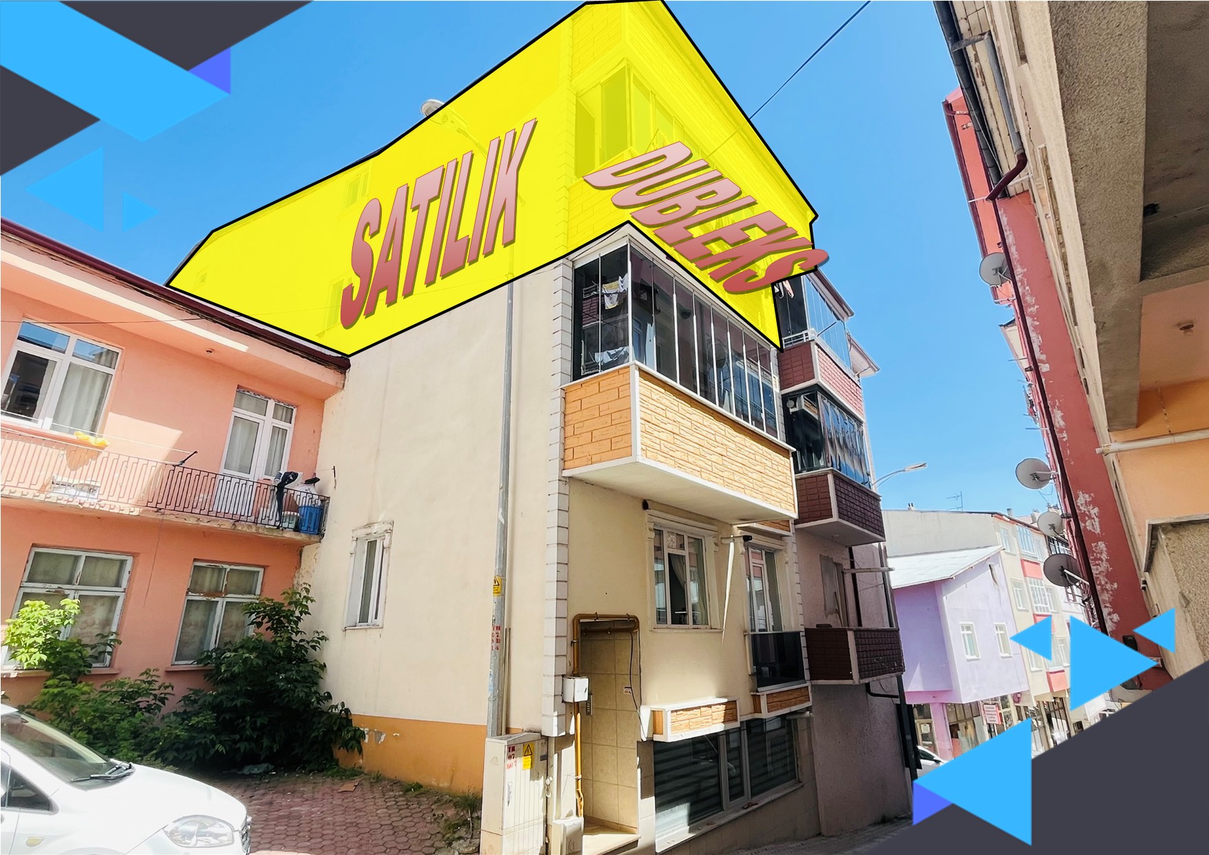 ŞEHİR MERKEZİNDE EKSTRA GENİŞ EKSTRA KULLANIŞLI DUBLEKS