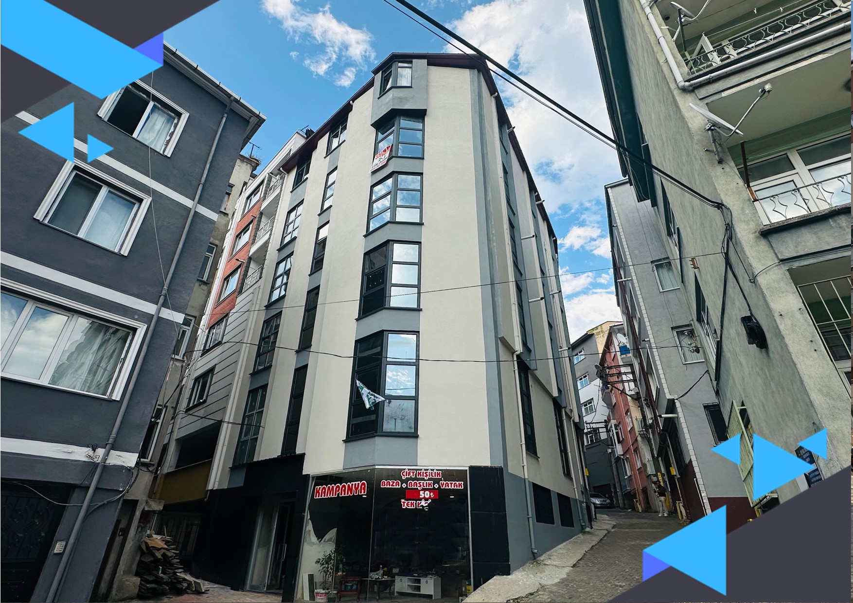 MERKEZİ KONUM, UYGUN FİYAT! KAPU'DA KAÇMAZ 2+1 SATILIK DAİRE