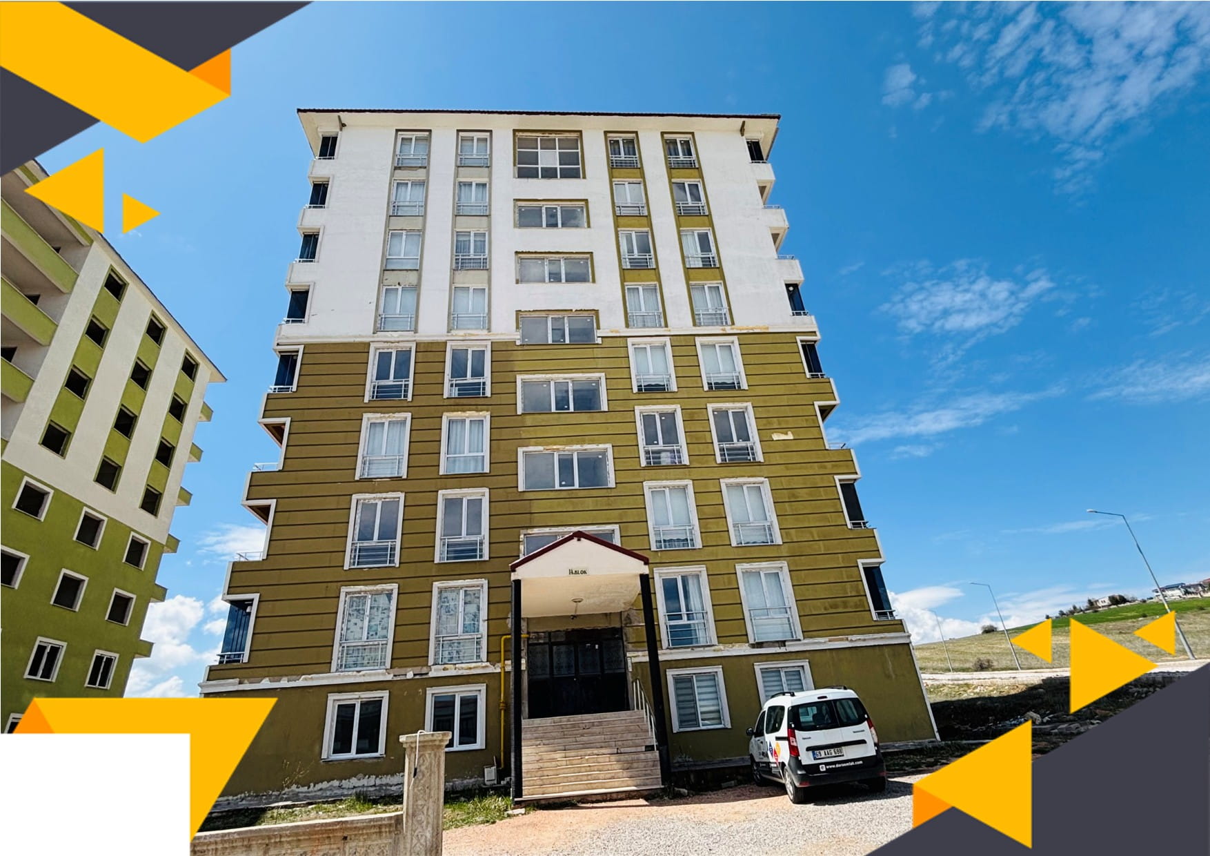 DORA - TRABZON YOLU ÜZERİ BAHÇEŞEHİR EVLER 3+1 FERAH DAİRE