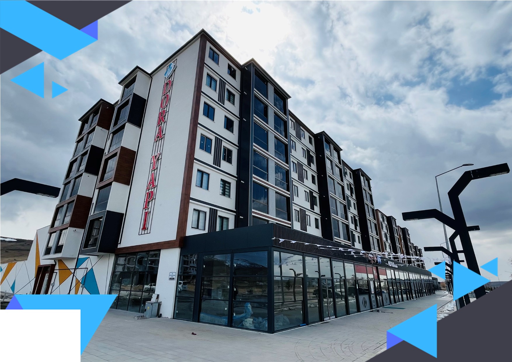 DORA - VİZYONDA 2+1 SIFIR EŞYALI SATILIK DAİRE