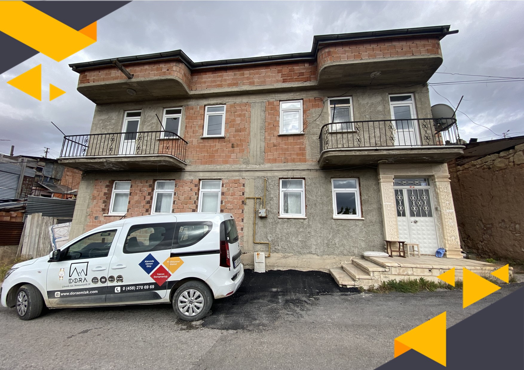 DORA - MERKEZİ KONUMDA 2+1 DAİRE