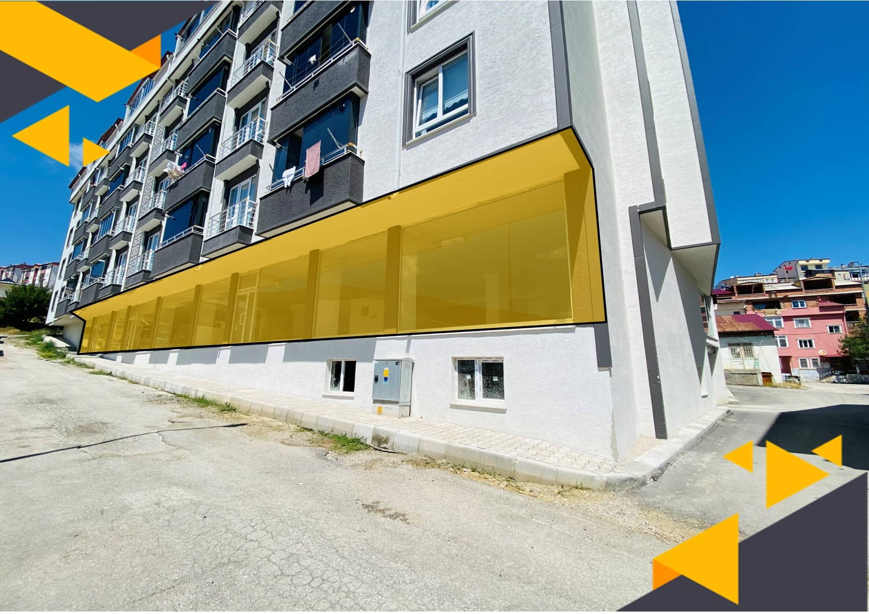 BÜYÜK METREKARE BÜYÜK KONFOR: DORADAN 950 METREKARE DÜKKAN