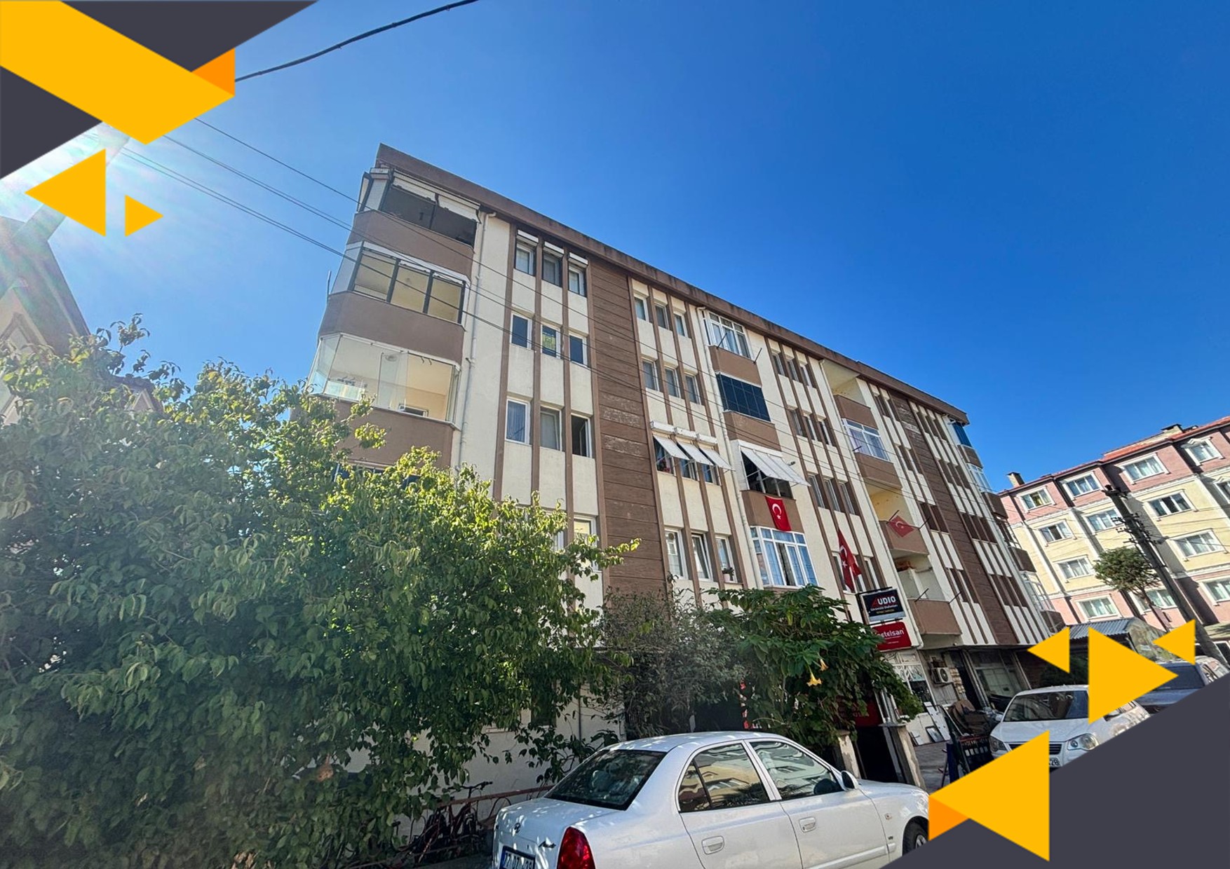 ÇİFTLİKKÖY’DE DENİZ MANZARALI, FERAH 2+1 KİRALIK DAİRE