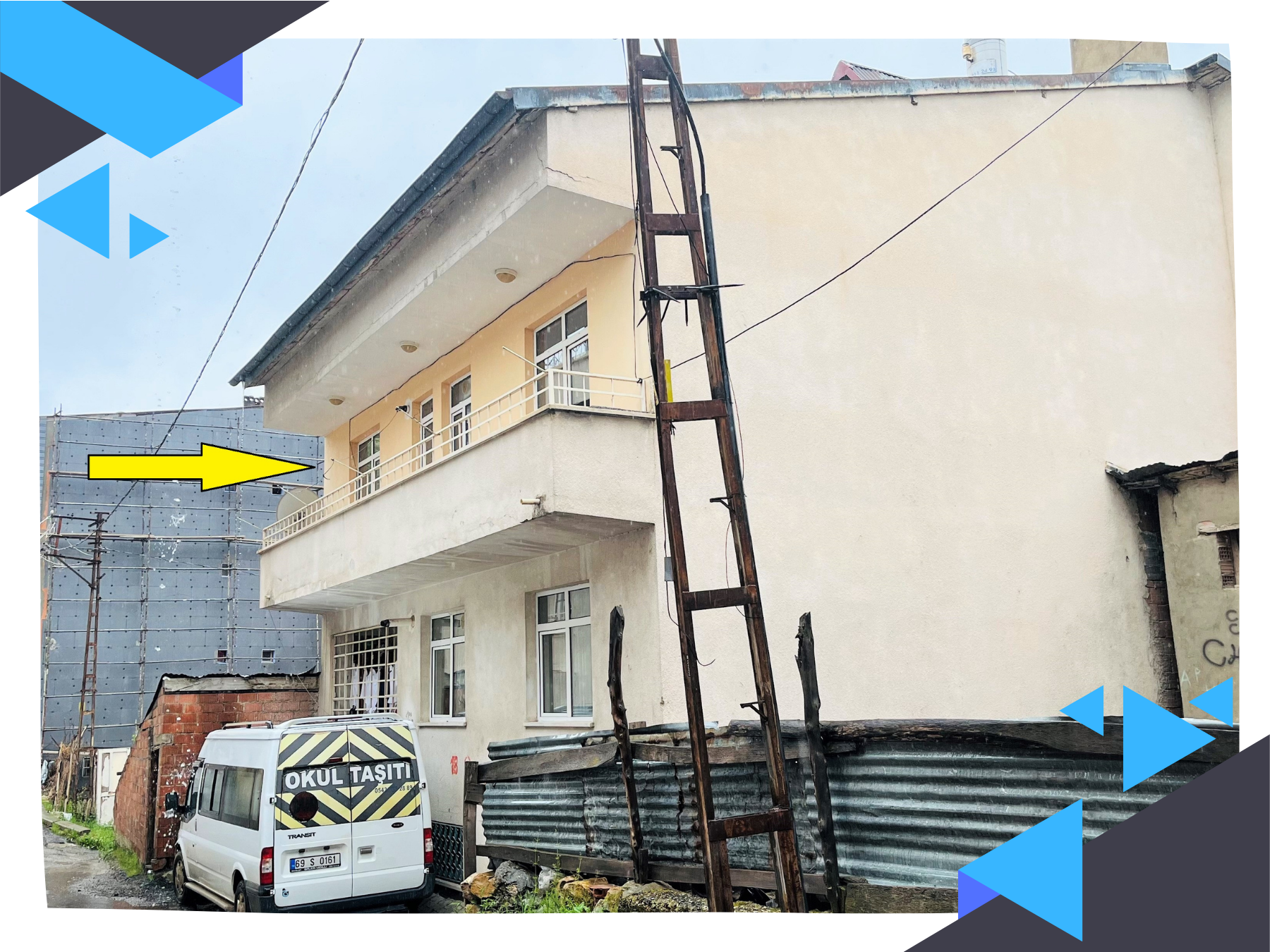 DORA - VEYSEL MAHALLEİSNDE MERKEZİ LOKASYONDA SATILIK DAİRE