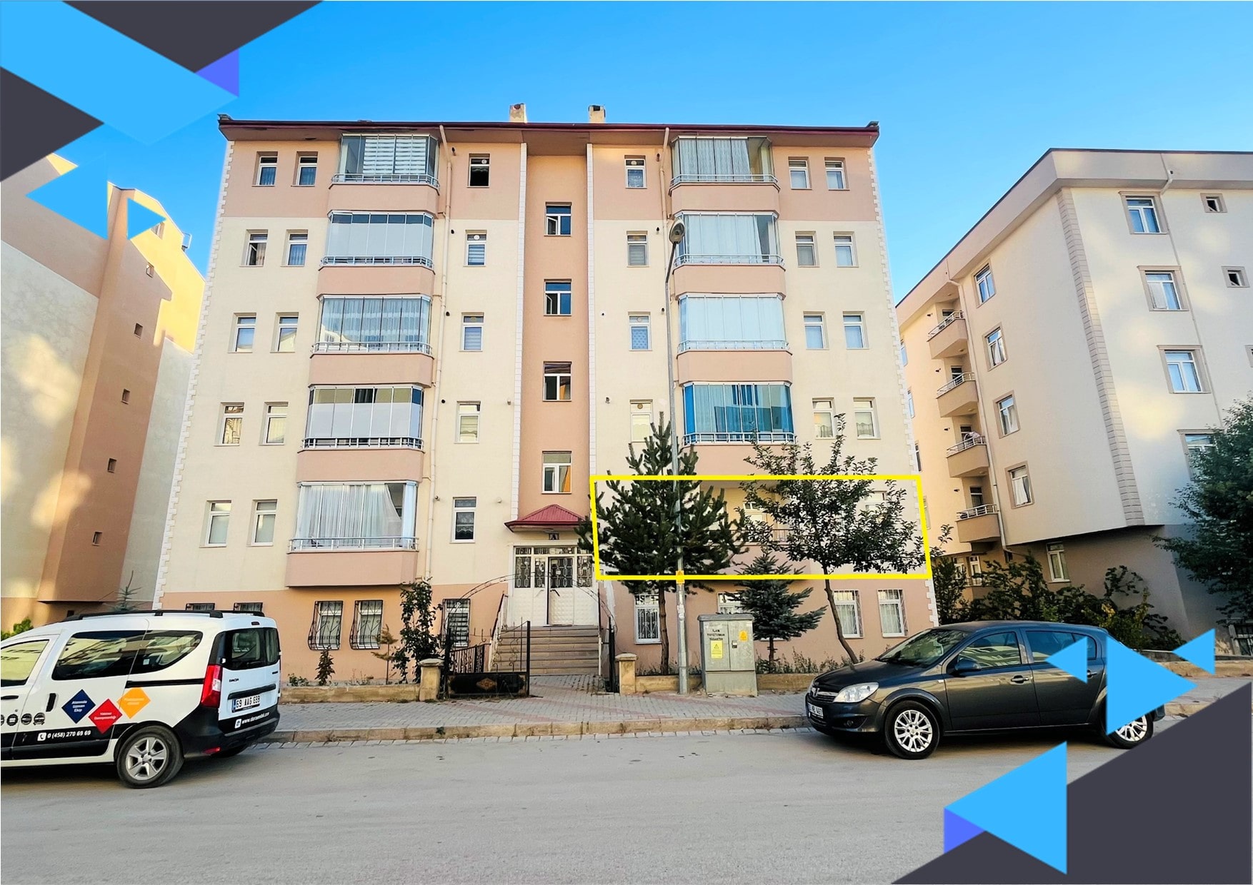 GENÇOSMANDA ARA KAT 3+1 SATILIK GENİŞ DAİRE