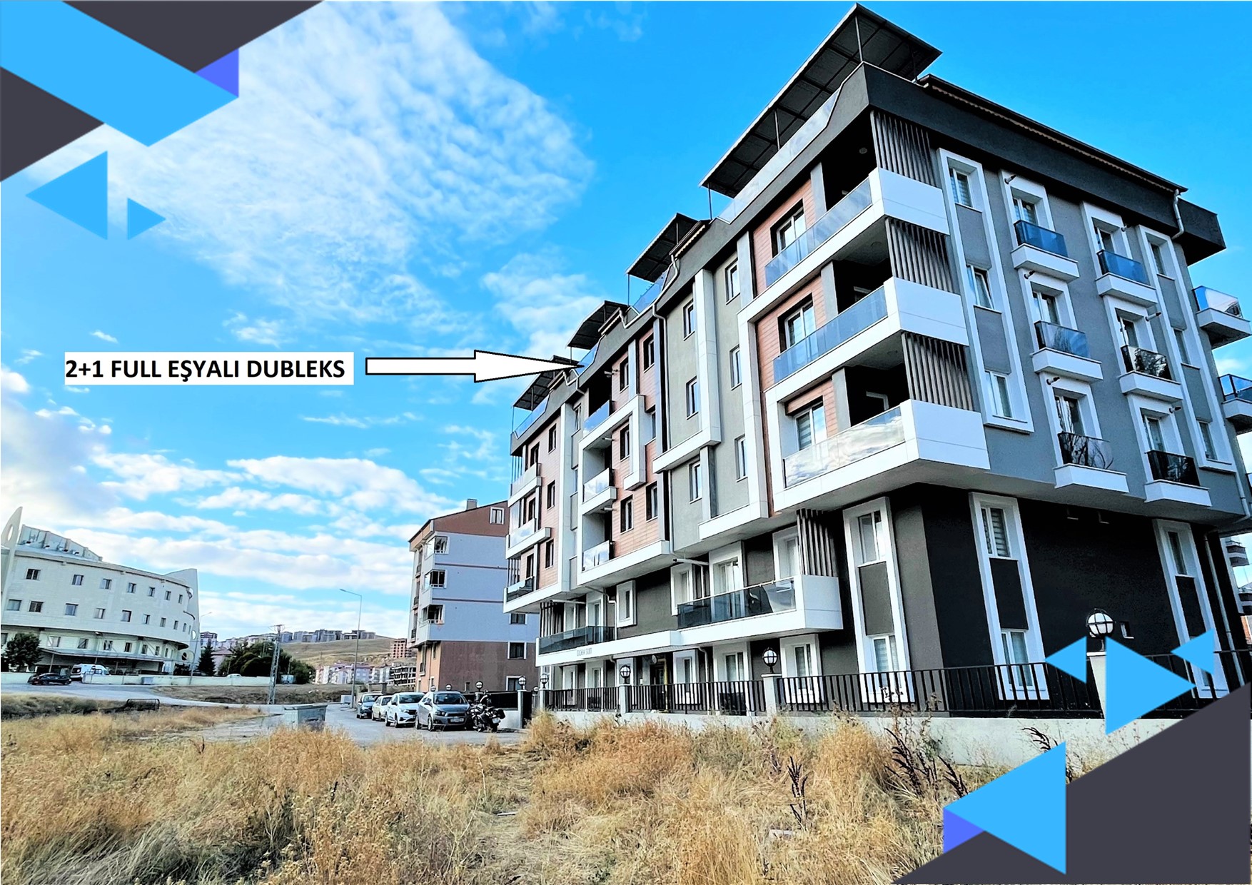 DORA - KİRA GETİRİLİ ÖNÜ KAPANMA İHTİMALİ OLMAYAN ŞIK SATILIK DUBLEKS DAİRE